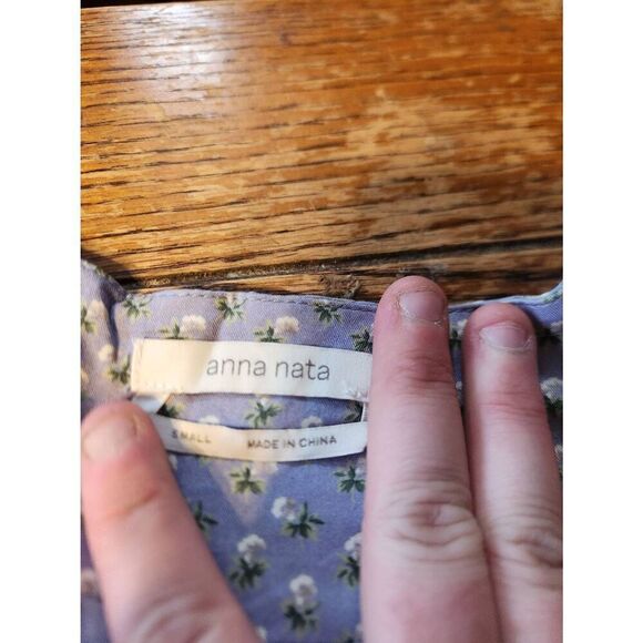 NWT anna nata Victoria Dress in Iris Violet sz Small - Picture 4 of 7